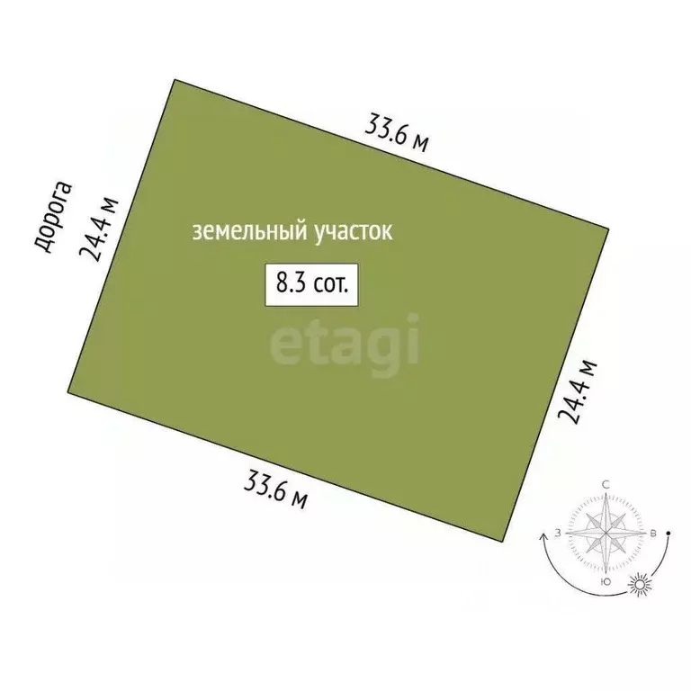 Участок в Тюменская область, Тюменский муниципальный округ, д. ... - Фото 2