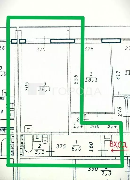 Студия Новосибирская область, Новосибирск Затулинский жилмассив, ул. ... - Фото 2