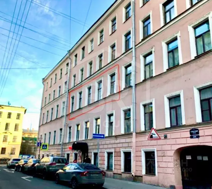 3-к кв. Санкт-Петербург Спасский пер., 2/44 (78.3 м) - Фото 0