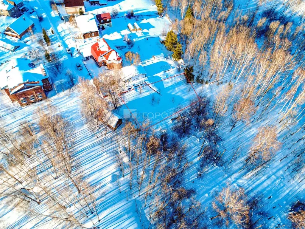 Участок в Томская область, Томск пос. Апрель, Снежная ул., 36 (7.04 ... - Фото 2