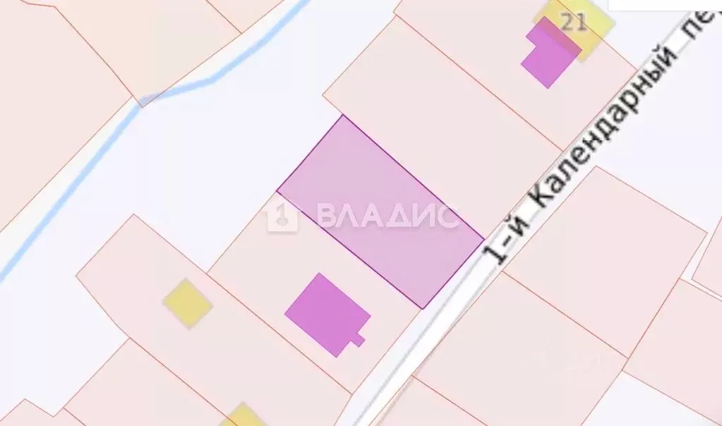 Участок в Ростовская область, Ростов-на-Дону 1-й Календарный пер., 25 ... - Фото 1