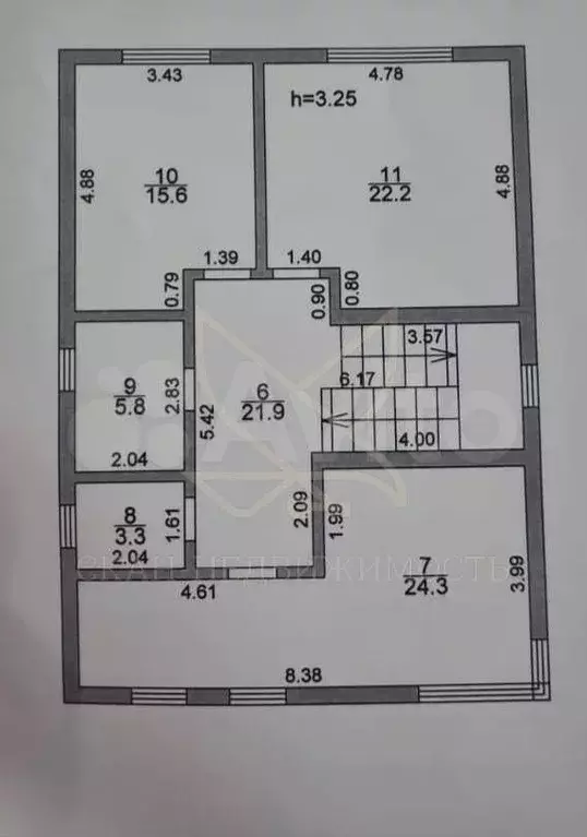 Дом 200 м на участке 3,8 сот. - Фото 1