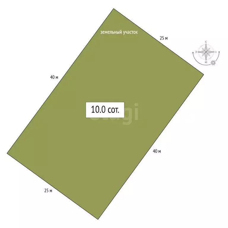 Участок в Манжерокское сельское поселение, село Озёрное, улица Ясная ... - Фото 1