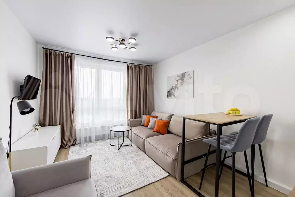 Квартира-студия, 20 м, 32/33 эт. - Фото 1