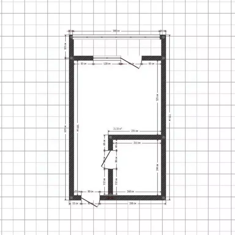 Студия Татарстан, Казань Тэцевская ул., 4А (20.0 м) - Фото 1
