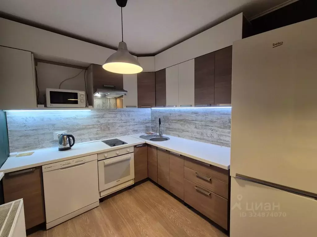 2-к кв. Ленинградская область, Мурино Всеволожский район, ул. ... - Фото 2