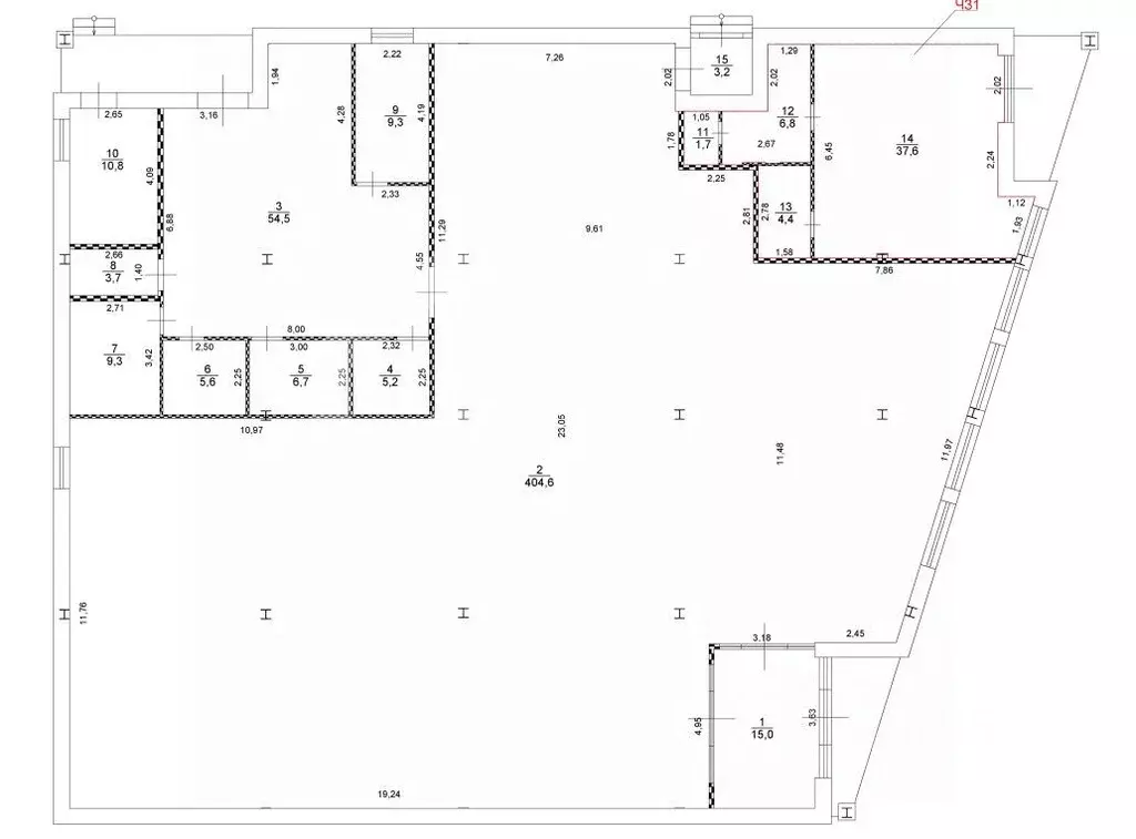 Помещение свободного назначения в Москва Элеваторная ул., 10 (590 м) - Фото 2