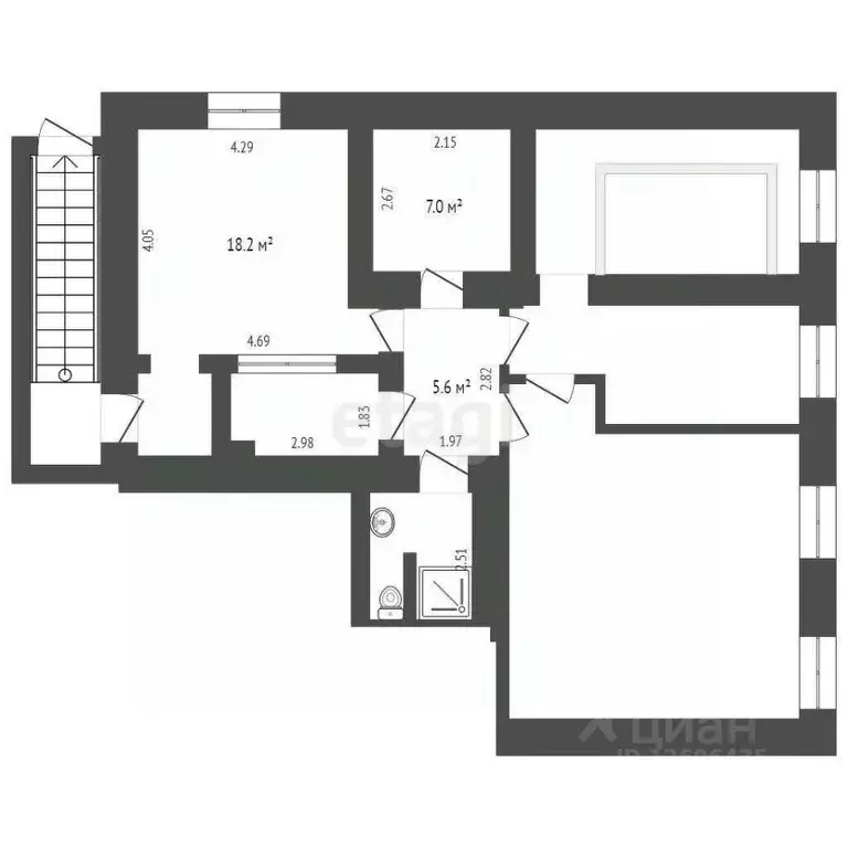 Помещение свободного назначения в Москва Нижегородская ул., 1А (103 м) - Фото 2