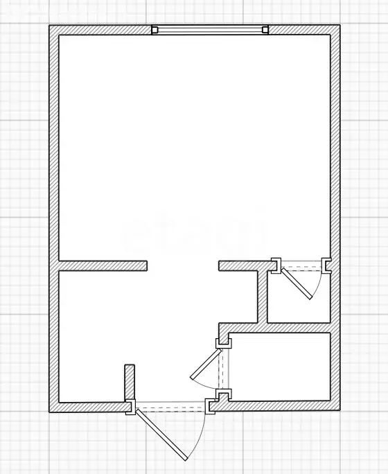 Квартира-студия: Казань, улица Дежнёва, 2к1 (14.7 м) - Фото 1
