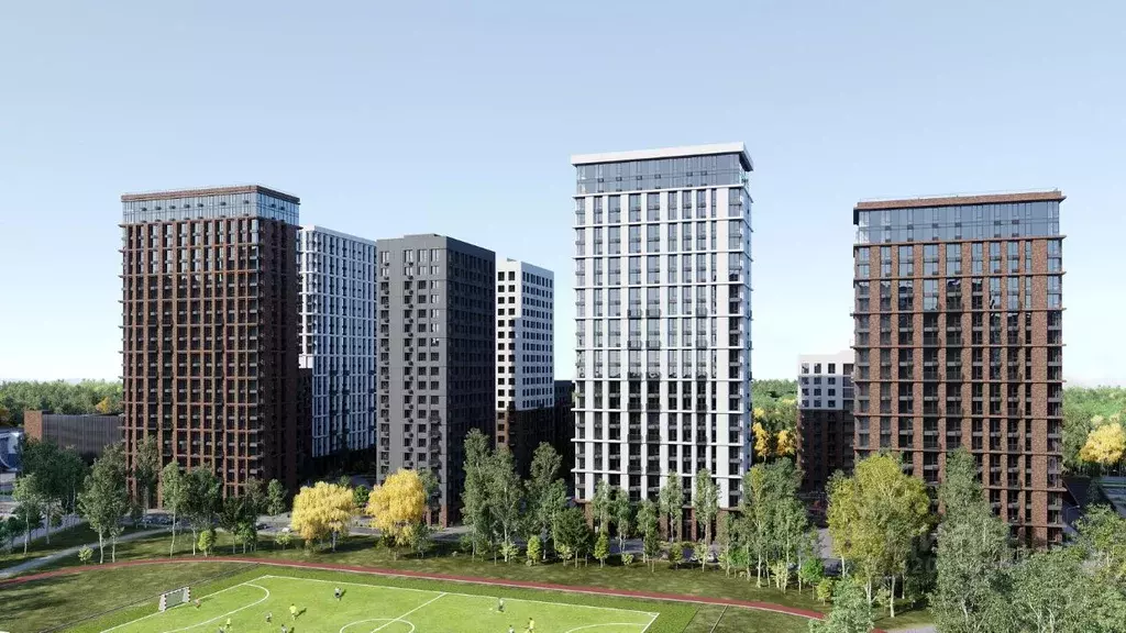 3-к кв. Татарстан, Казань ул. Рауиса Гареева (58.99 м) - Фото 2