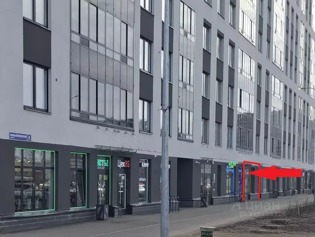 Помещение свободного назначения в Санкт-Петербург пос. Парголово, дор. ... - Фото 1