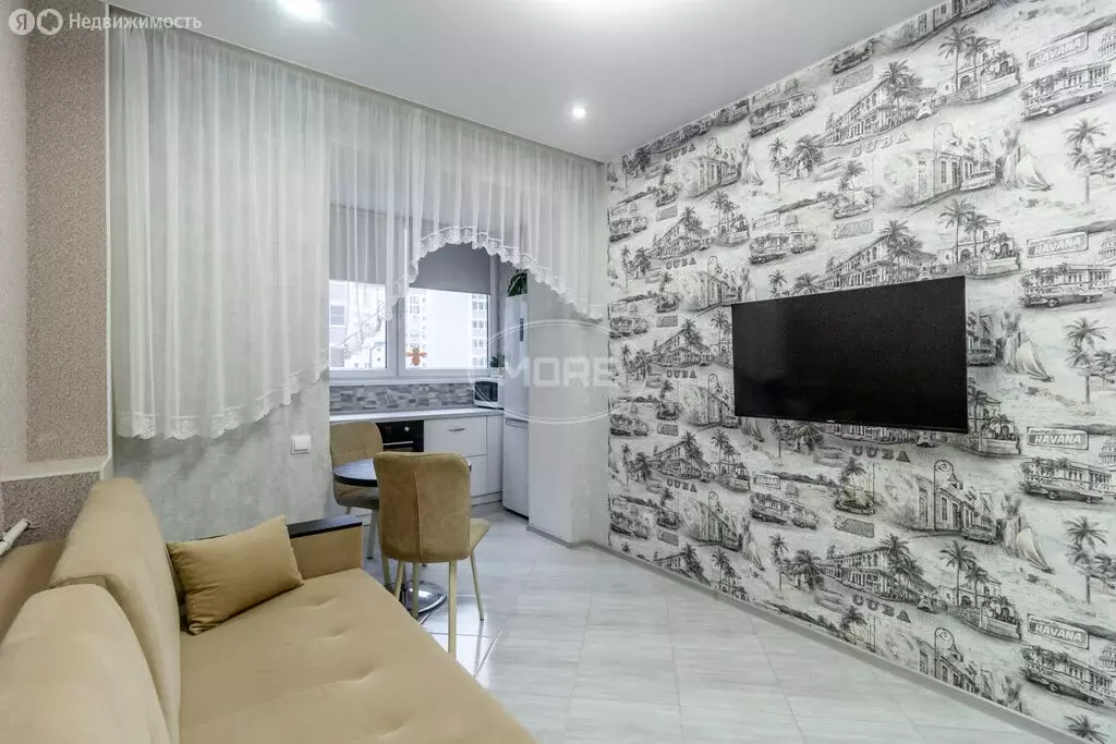 1-комнатная квартира: Калининград, Мирная улица, 6 (40 м) - Фото 1