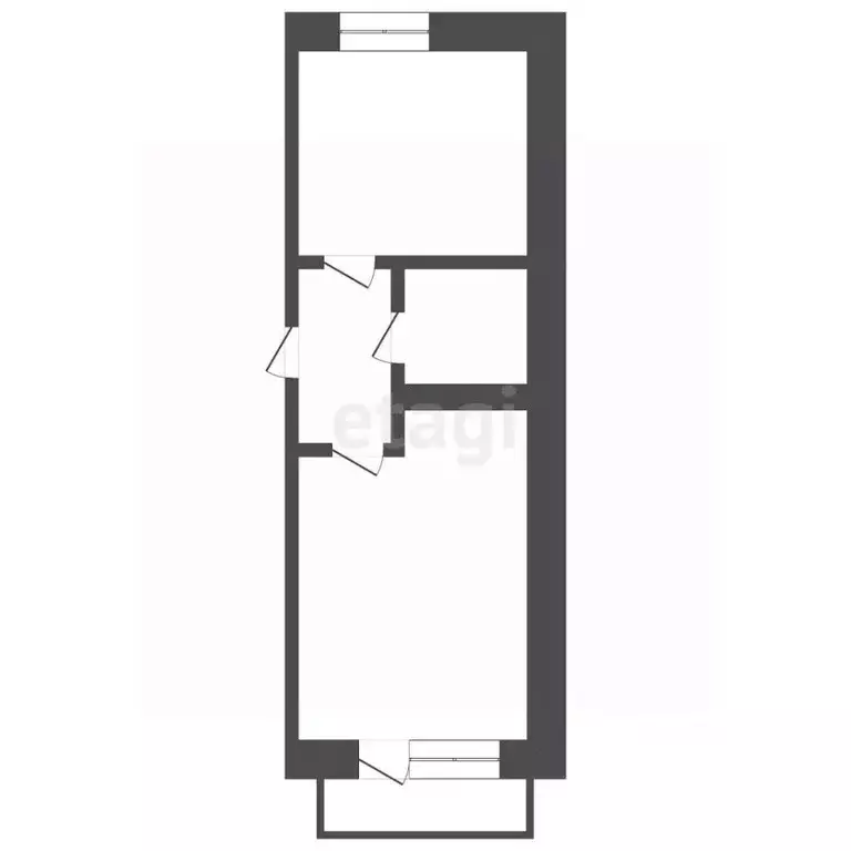 1-к кв. Бурятия, Улан-Удэ 113-й мкр, 30 (34.5 м) - Фото 1