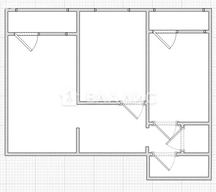 2-комнатная квартира: Калуга, улица Академика Потехина, 9 (63.68 м) - Фото 1