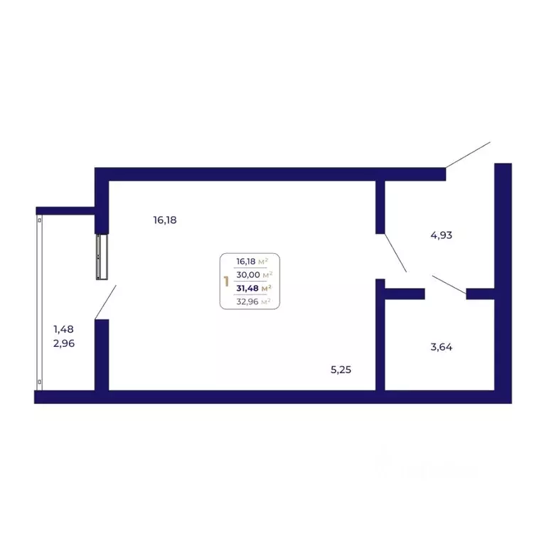1-к кв. Башкортостан, Уфа Затон-Восточный жилрайон, Паруса жилой ... - Фото 1