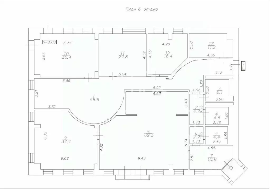 Офис в Москва Долгоруковская ул., 15С4-5 (280 м) - Фото 1