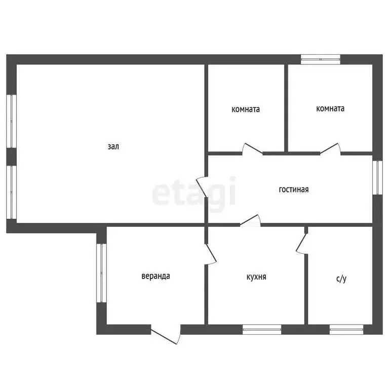 Дом в Троицк, Пассажирская улица (48.5 м) - Фото 1