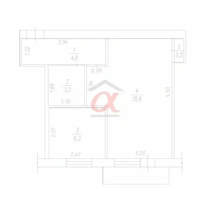 1-к кв. Кемеровская область, Березовский ул. Черняховского, 8 (33.5 м) - Фото 1