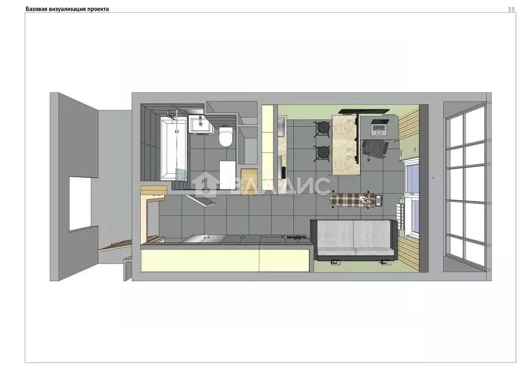 Студия Ленинградская область, Кудрово г. Всеволожский район, Заневское ... - Фото 2