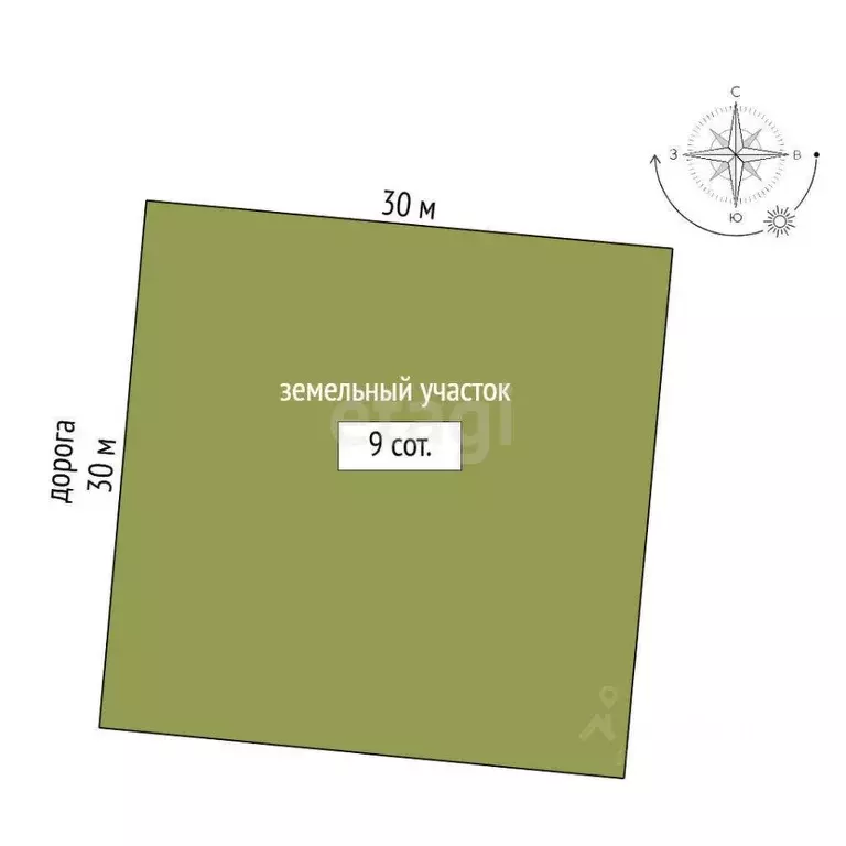 Участок в Костромская область, Костромской район, Бакшеевское с/пос, ... - Фото 2