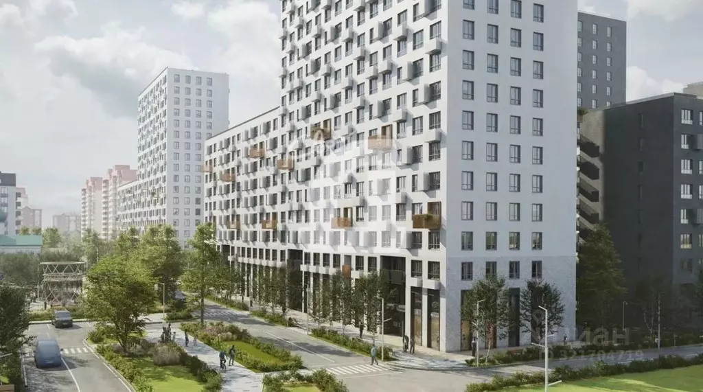 Студия Краснодарский край, Краснодар ул. Душистая, 23/1 (28.32 м) - Фото 1