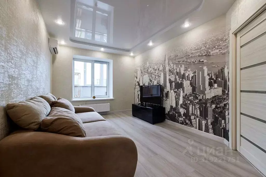1-к кв. Татарстан, Казань ул. Николая Ершова, 62Г (40.0 м) - Фото 0