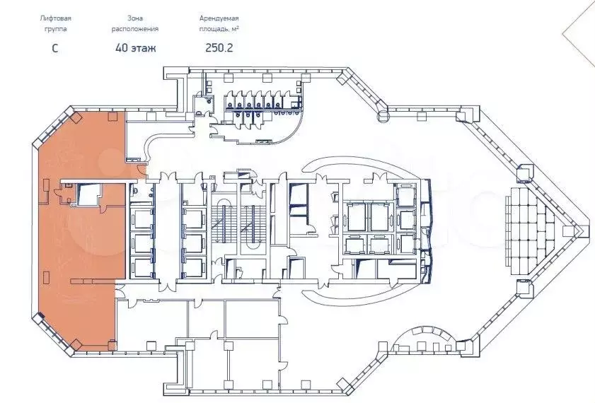 Аренда ПСН 250.2 м2 м. Москва-Сити в цао - Фото 0