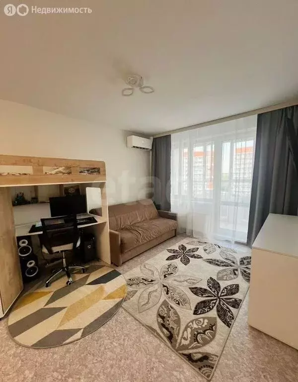 Квартира-студия: Красноярск, проспект Машиностроителей, 35 (28.2 м) - Фото 1