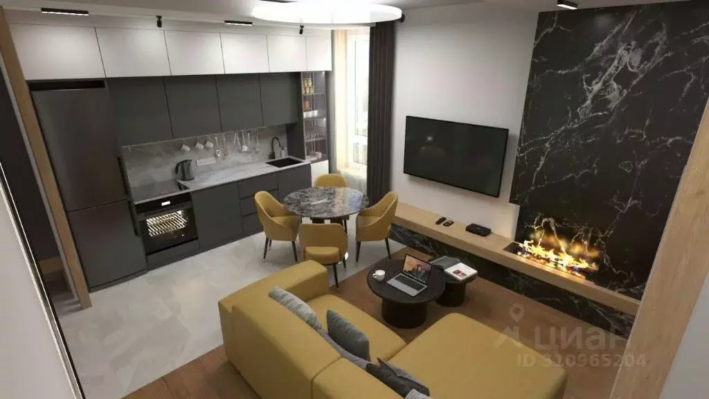 2-к кв. Крым, Симферополь ул. Воровского, 24В (61.0 м) - Фото 1
