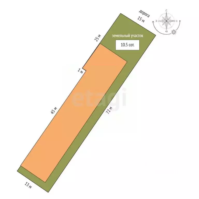 Склад в Мордовия, Саранск Северная ул., 3 (1055 м) - Фото 2