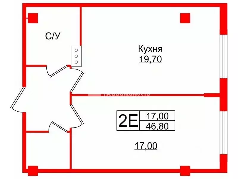 1-к кв. Ленинградская область, Мурино Всеволожский район, ул. Шоссе в ... - Фото 1