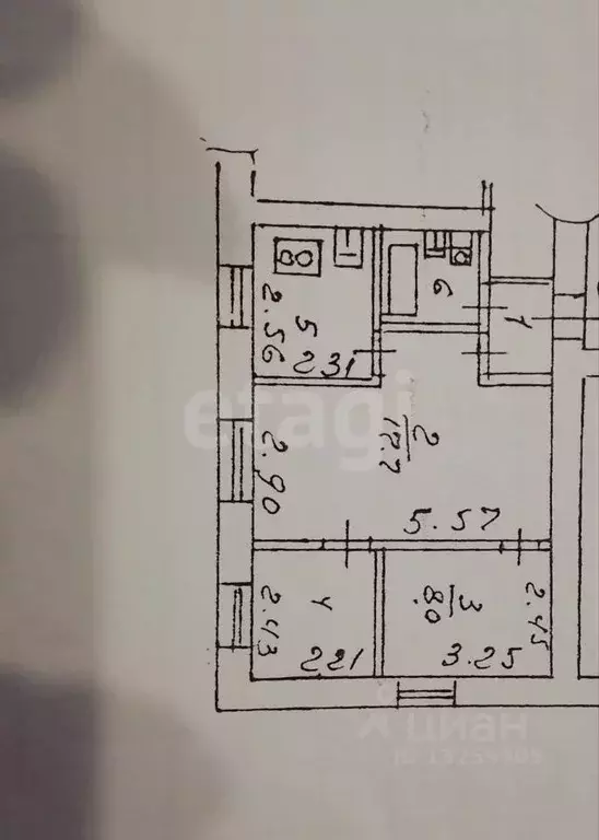 3-к кв. Липецкая область, Липецк Студеновская ул., 25 (46.0 м) - Фото 2