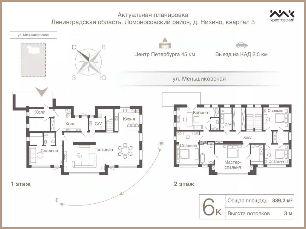 Дом в Ленинградская область, Ломоносовский район, д. Низино ул. ... - Фото 2