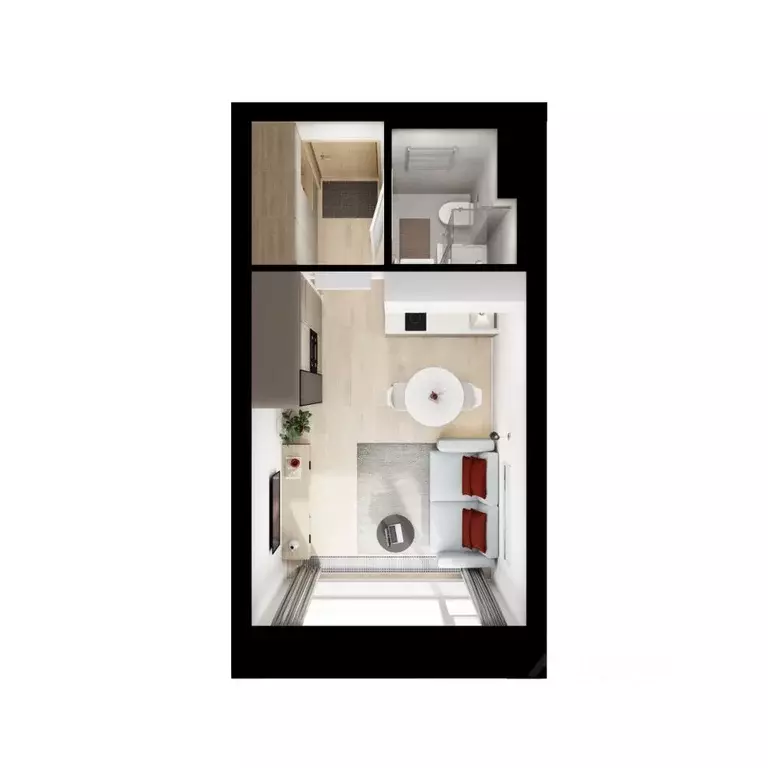 Студия Москва Мичуринский Парк жилой комплекс, 4.3 (20.5 м) - Фото 1