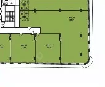 Офис в Москва Полесский проезд, 16 (238 м) - Фото 2