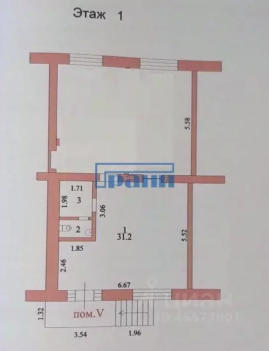 Торговая площадь в Курская область, Курск ул. Радищева, 84 (74 м) - Фото 1