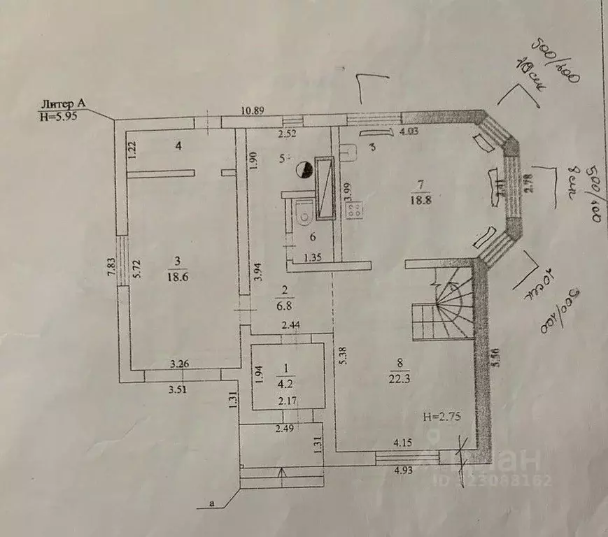 Дом в Волгоградская область, Волгоград пос. Ангарский, ул. Кобринская, ... - Фото 2
