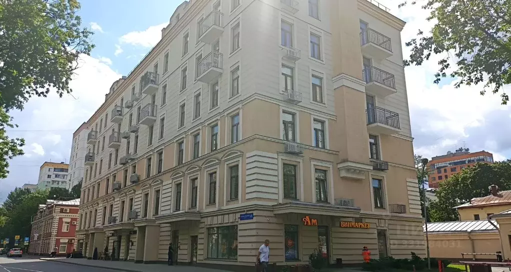 Помещение свободного назначения в Москва Большой Тишинский пер., 45 ... - Фото 2