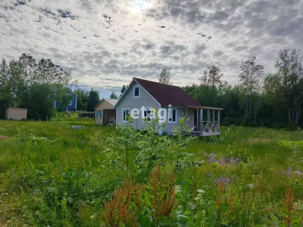 Дом в Ленинградская область, Приозерский район, Плодовское с/пос, пос. ... - Фото 0