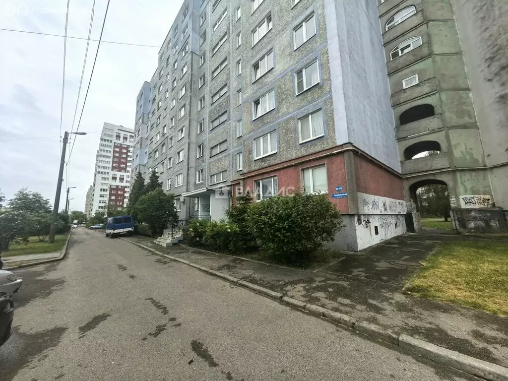 2-комнатная квартира: Калининград, Интернациональная улица, 56 (53 м) - Фото 0