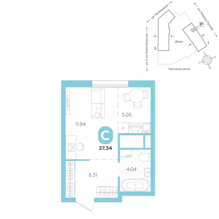 Студия Свердловская область, Екатеринбург ул. Патриса Лумумбы, 4А ... - Фото 1