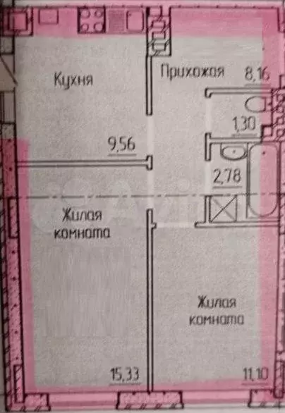 2-к. квартира, 49,2 м, 2/4 эт. - Фото 0