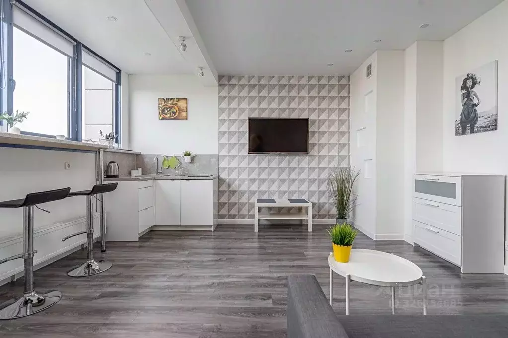 1-к кв. Татарстан, Казань Проточная ул., 6 (40.0 м) - Фото 1