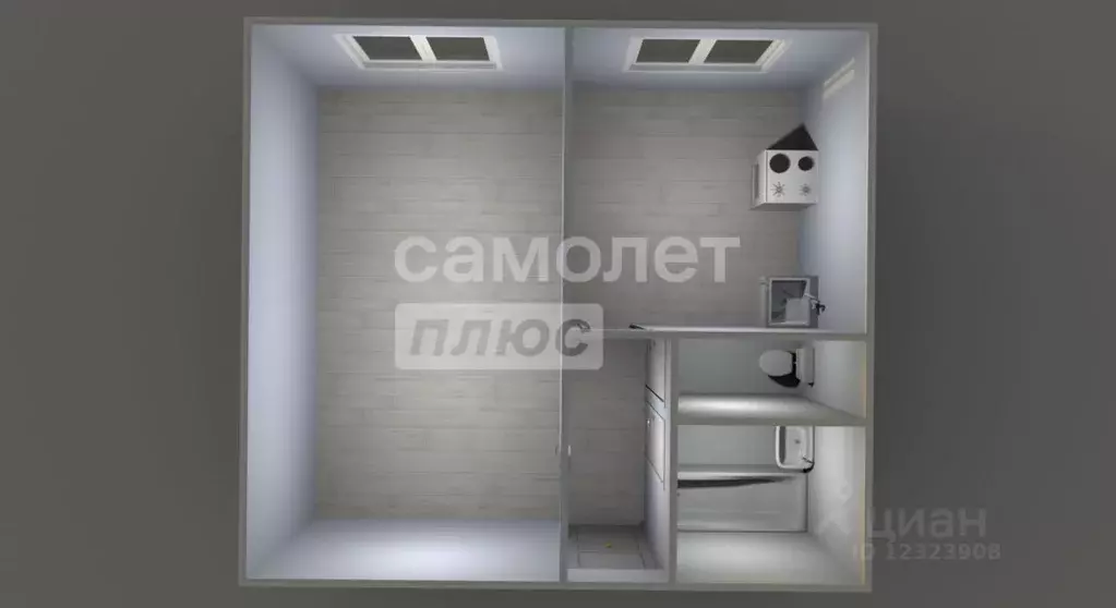 1-к кв. Московская область, Подольск Климовск мкр, ул. Рощинская, 3 ... - Фото 1