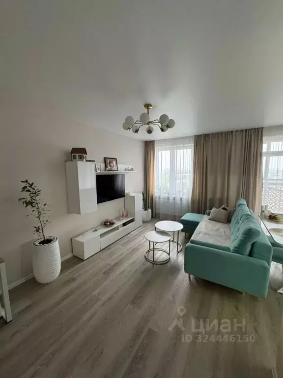 2-к кв. Татарстан, Казань ул. Короленко, 28Б (61.0 м) - Фото 1