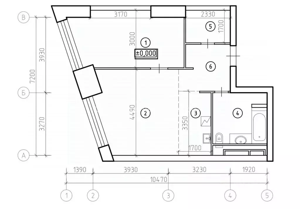 2-к кв. Москва просп. Мира, 188Бк3 (60.4 м) - Фото 2