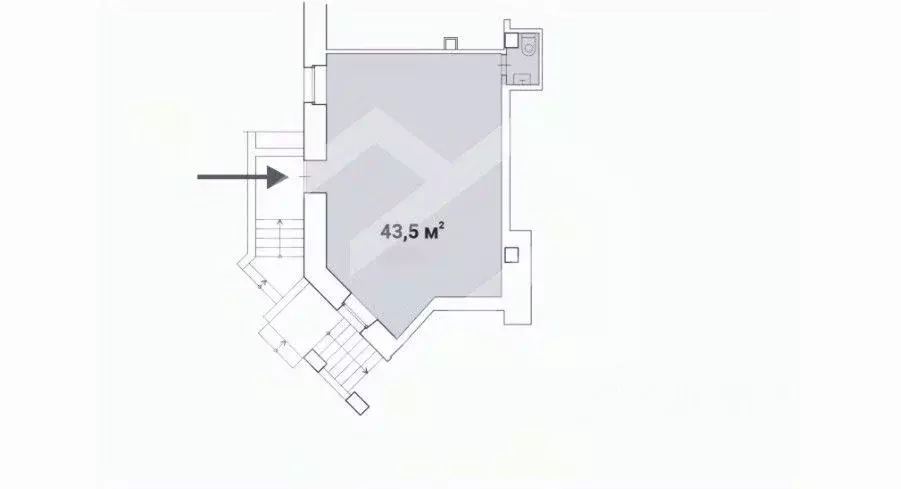 Помещение свободного назначения в Москва Братиславская ул., 15К1 (44 ... - Фото 2