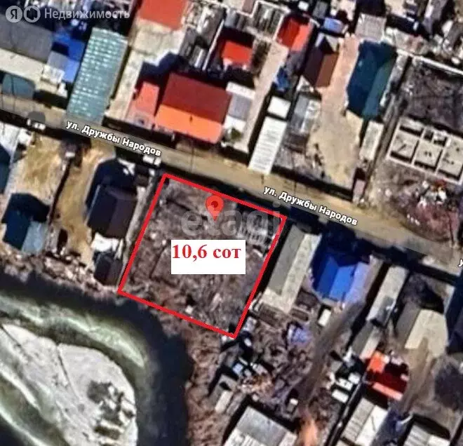 Участок в Якутск, улица Дружбы Народов (10.6 м) - Фото 1