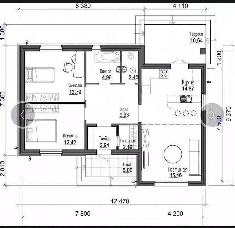 Дом в Белгородская область, Белгородский район, Новосадовское с/пос, ... - Фото 2
