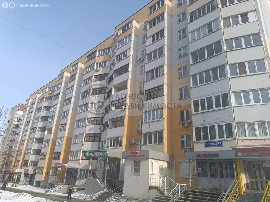 1-комнатная квартира: Казань, улица Хайдара Бигичева, 22 (34.8 м) - Фото 0